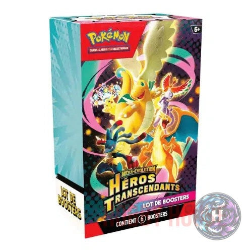 Bundle 6 Boosters Pokémon ME2.5 Héros Transcendants