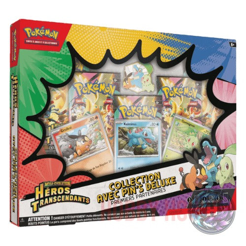 Coffret Pin’s Deluxe Pokémon ME2.5 Héros Transcendants (FR))