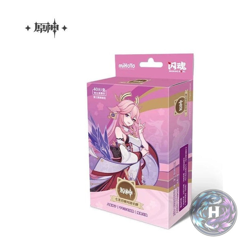 Genshin Impact Pre Build Starter Deck 05 Yae Miko Version Chinoise