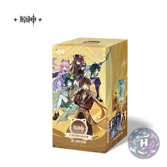 Genshin Impact Pack 18 Boosters Cartes Chinoises Series 2 Blind Box