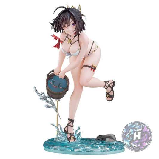 Atelier Yumia the Alchemist of Memories the Envisioned Land Figurine Yumia Liessfeldt Playing In the Water