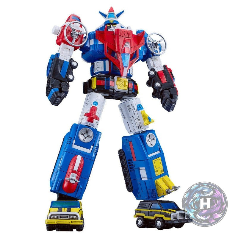 Armored Fleet Dairugger Xv Figurine Dairugger Xv Moderoid Plastic Model Kit