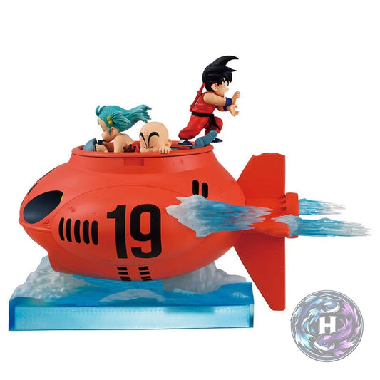 Dragon Ball Figurine Son Goku Bulma Krillin Vs Red Ribbon Army Ichibansho