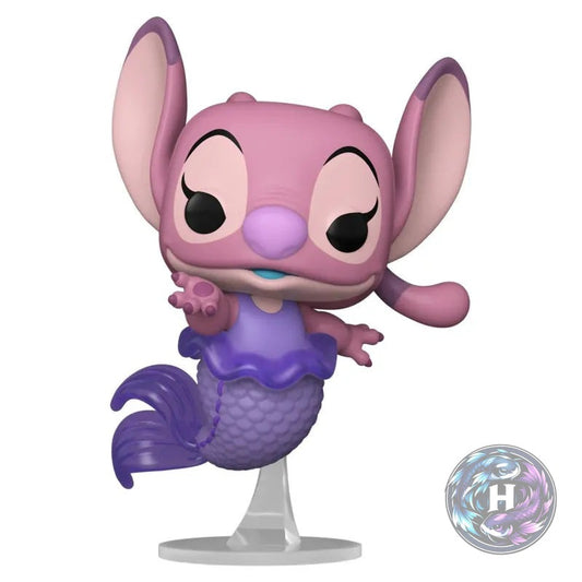 Disney Lilo Stitch Figurine Mermaid Angel Pop