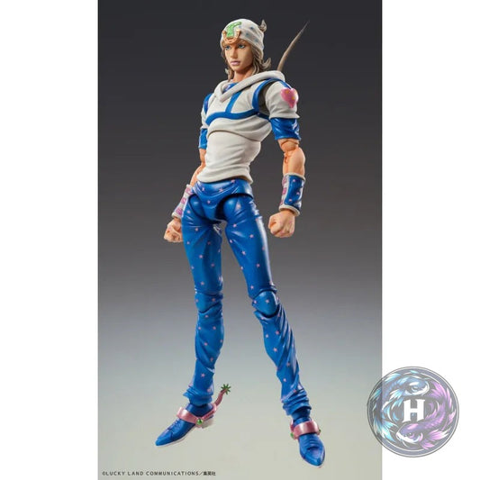 Jojo S Bizarre Adventure Part 7 Steel Ball Run Figurine Johnny Joestar Super Action Chozokado