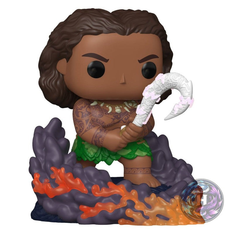 Disney Vaiana la Legende du Bout du Monde Figurine Maui Gw Pop Premium