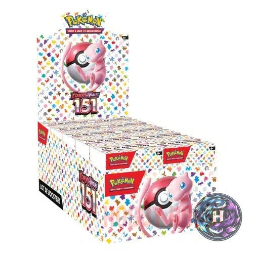 Display 10 bundle 6 boosters 3.5 Pokémon  151  FR