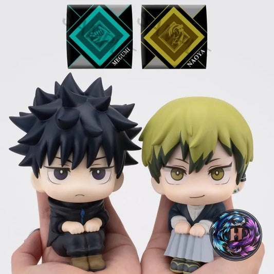 Jujutsu Kaisen Pack Figurines Megumi Fushiguro Ver2 Naoya Zenin Look Up With Gift